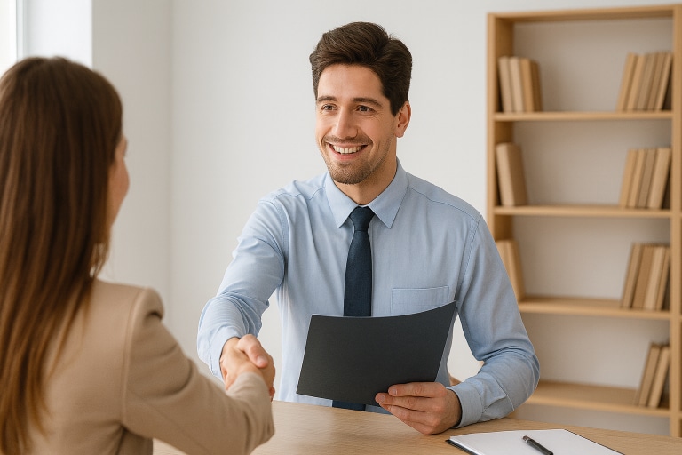 Erfolgreiche Bewerbung